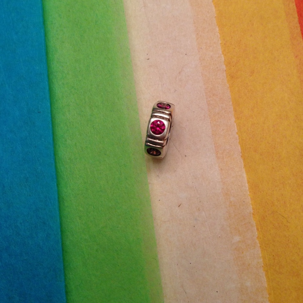 Pandora Red Trinity Spacer - RETIRED